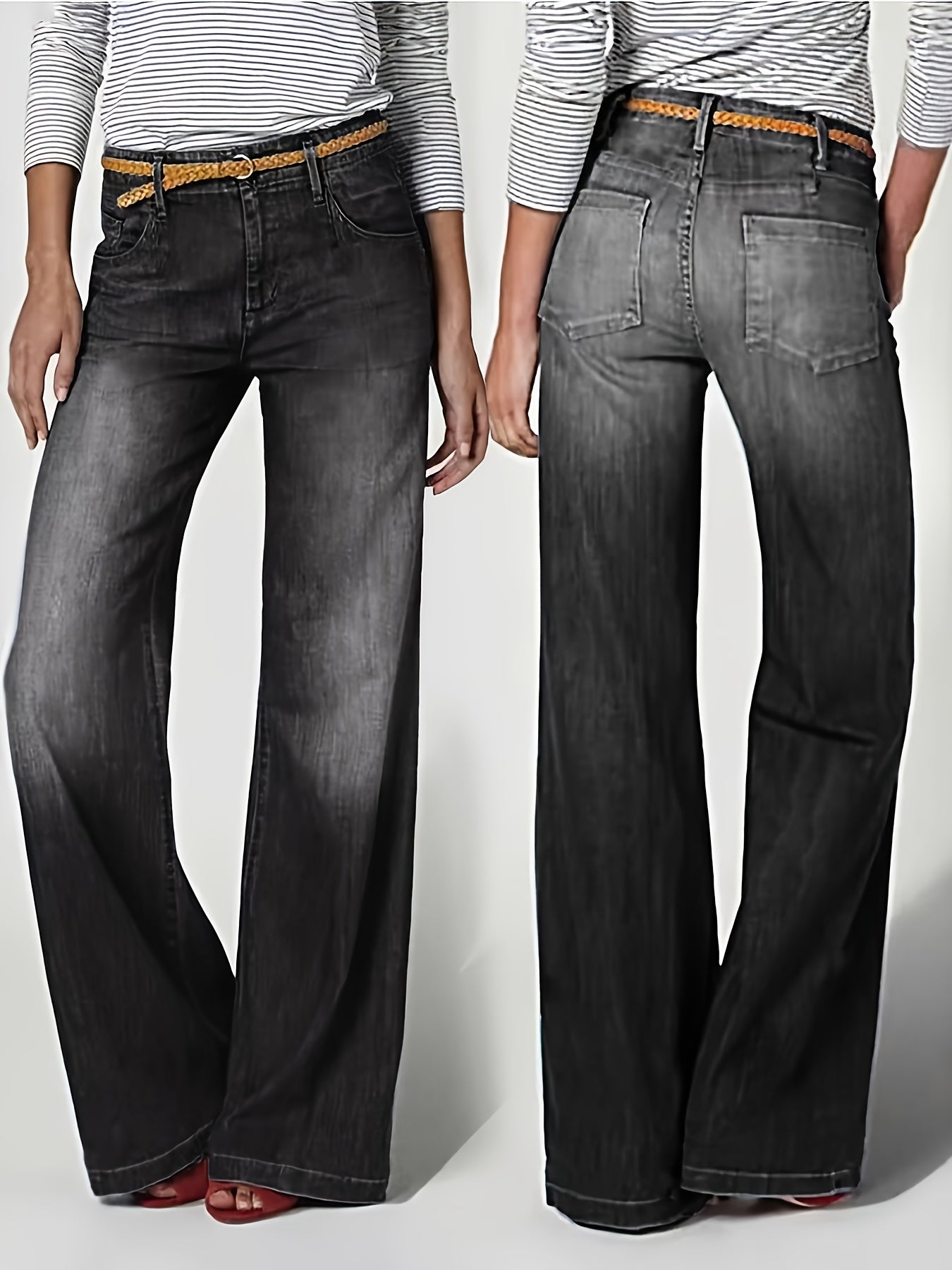 Women's New Versatile Loose Straight-Leg Jeans