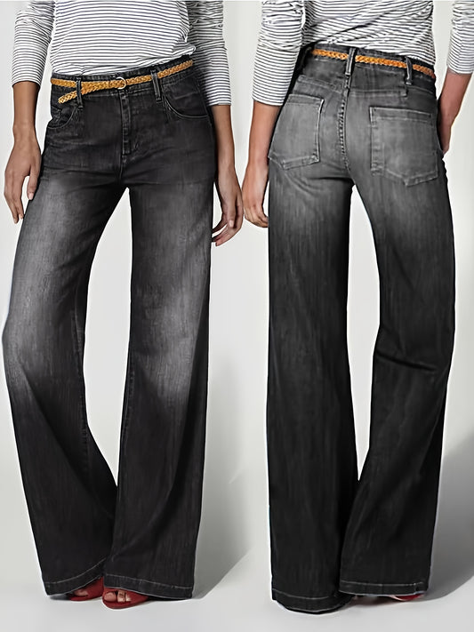 Women's New Versatile Loose Straight-Leg Jeans
