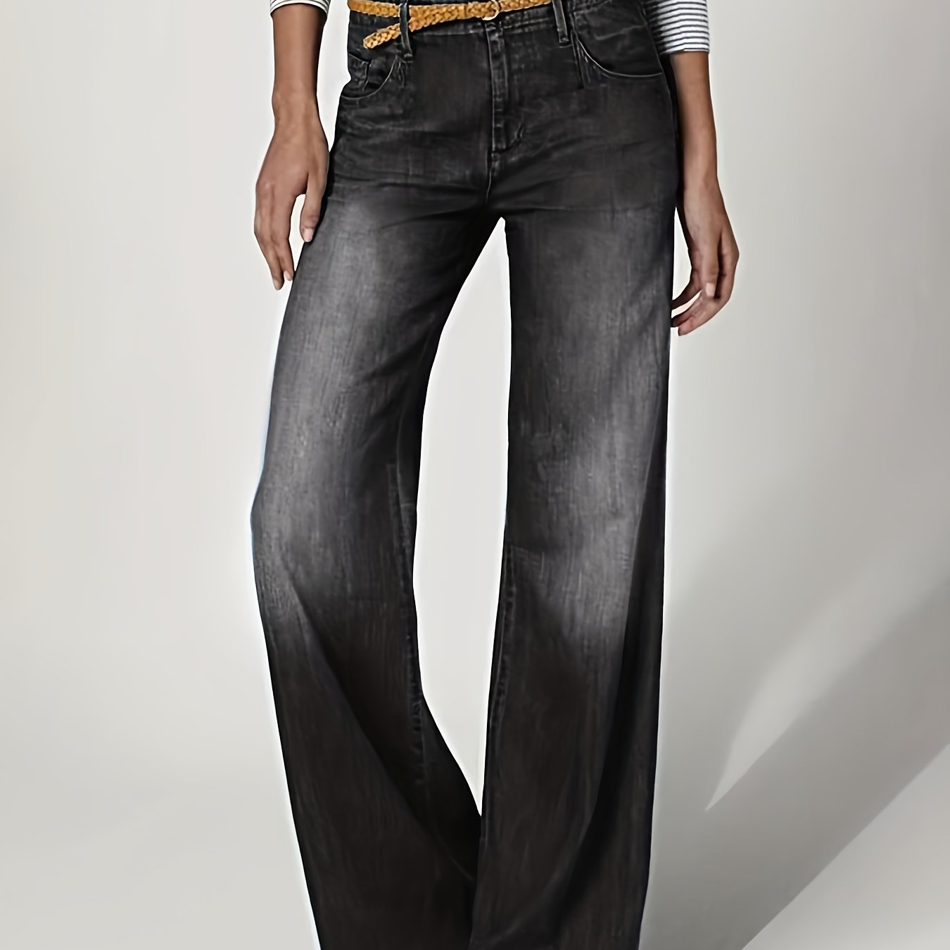 Women's New Versatile Loose Straight-Leg Jeans