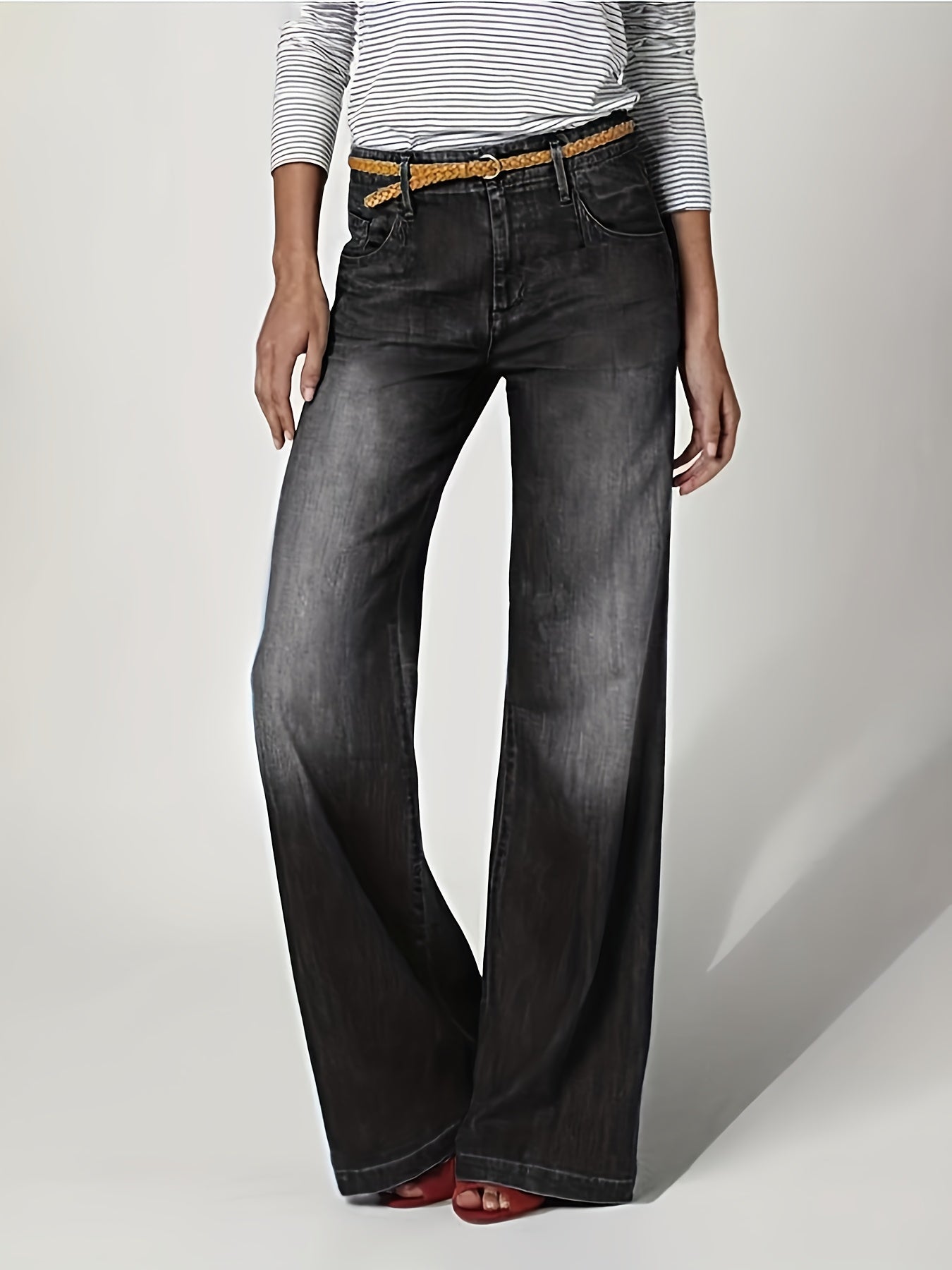 Women's New Versatile Loose Straight-Leg Jeans